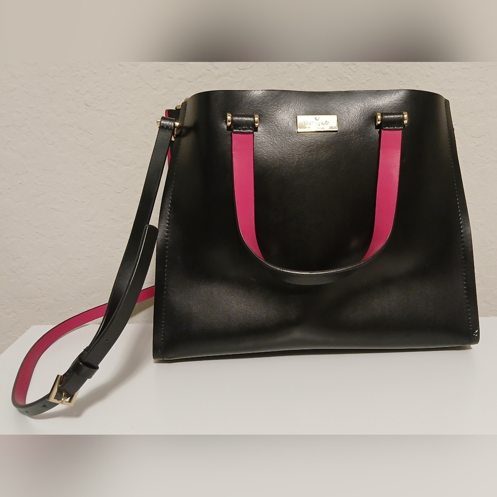 Kate‎ Spade Black & Pink Purse